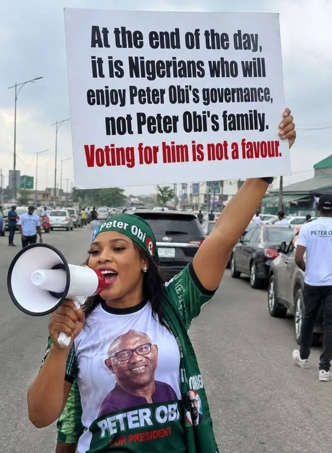 Good morning once again, fellow Nigerians. The message here is very very clear for all to see and un...