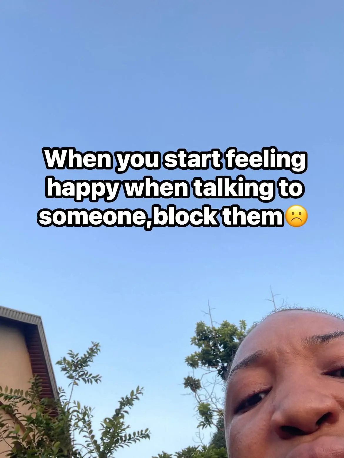 I don't think this advice will enter my head o😂😂
Even if it's temporary happiness, I will cry late...