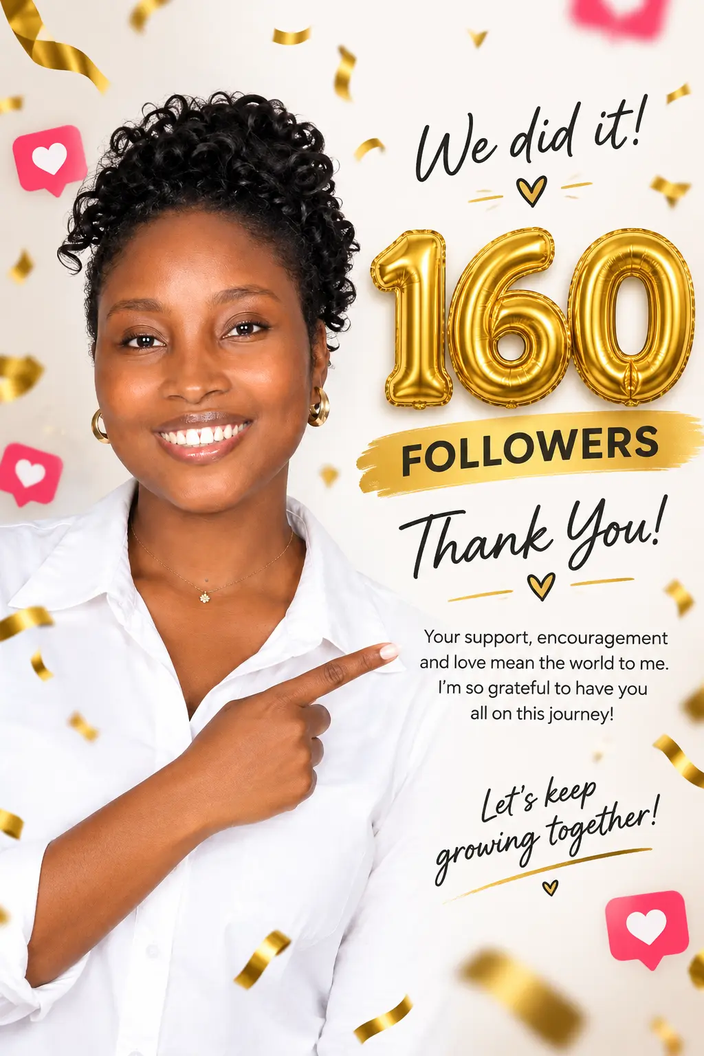 Your support, encouragement and love mean the world to me
I'm so much grateful.