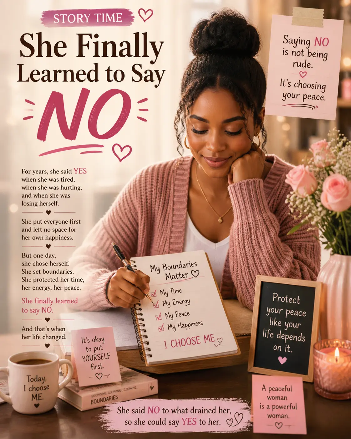 She Finally Learned to Say “NO”
For years, Amara was known as the woman who was always available....