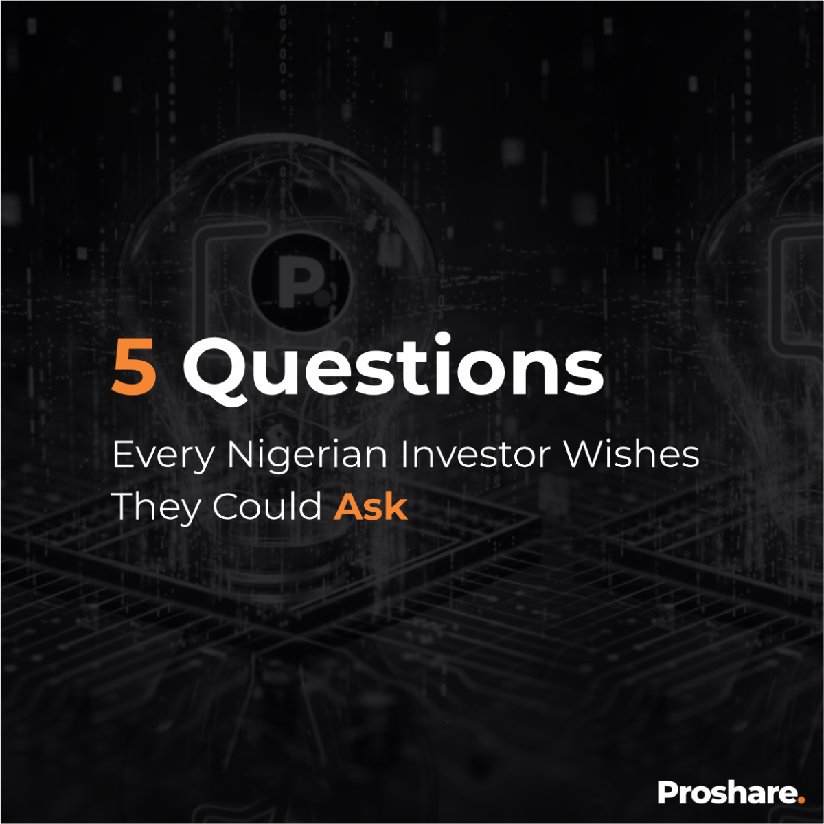 There are questions every Nigerian investor is afraid to ask out loud.
Swipe through 5 of them. ๐...