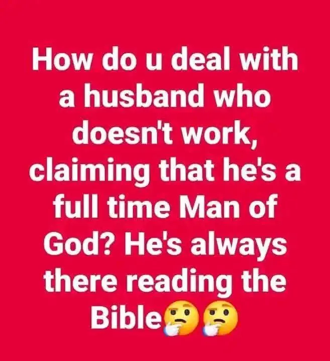 My people come closer,let's analyze this abeg.This woman in my inbox wants to know.lets help her.......