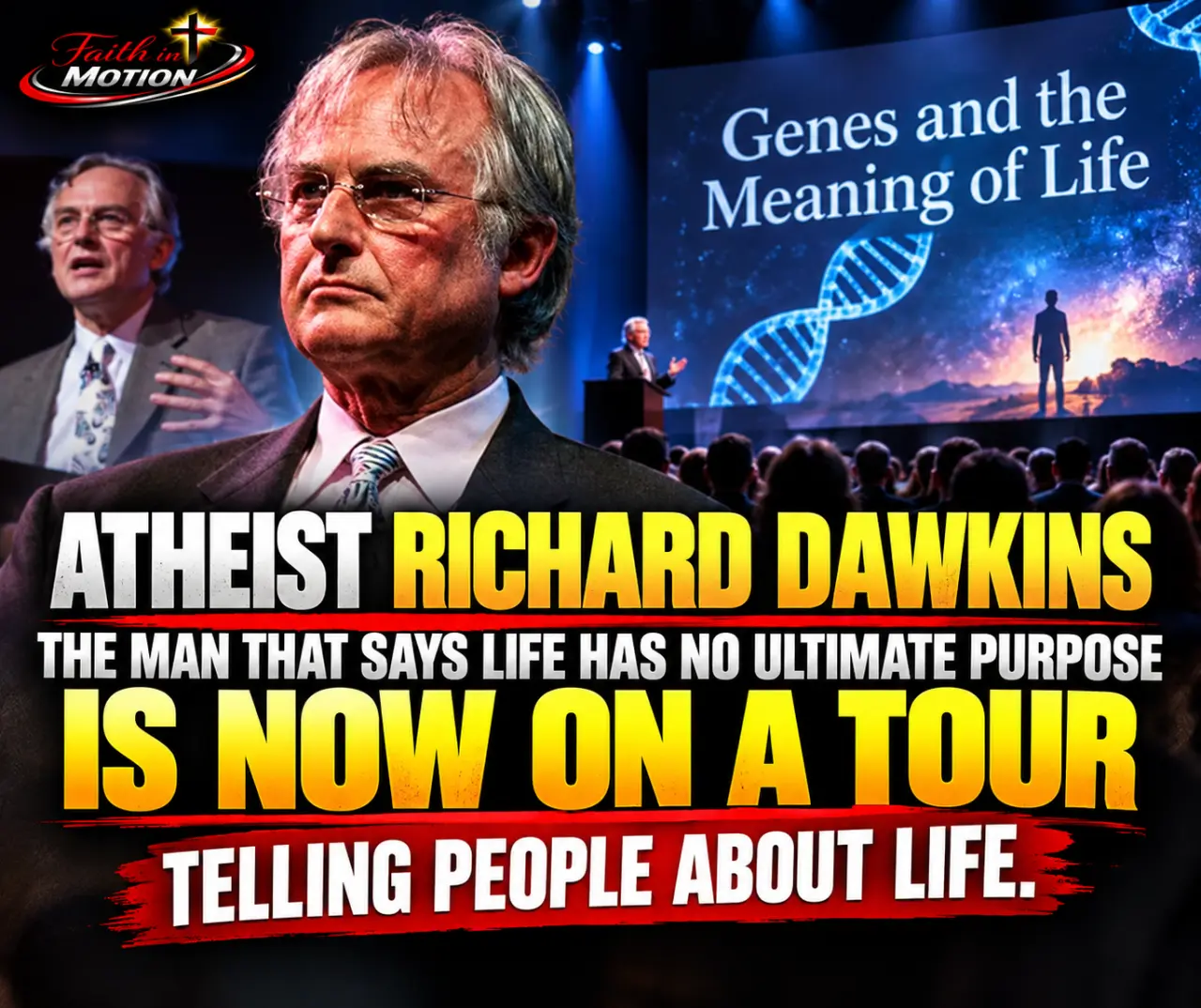 🧬🌌 “GENES AND THE MEANING OF LIFE” — BUT CAN ATHEISM EXPLAIN WHY THERE IS ANYTHING AT ALL?
Evolut...