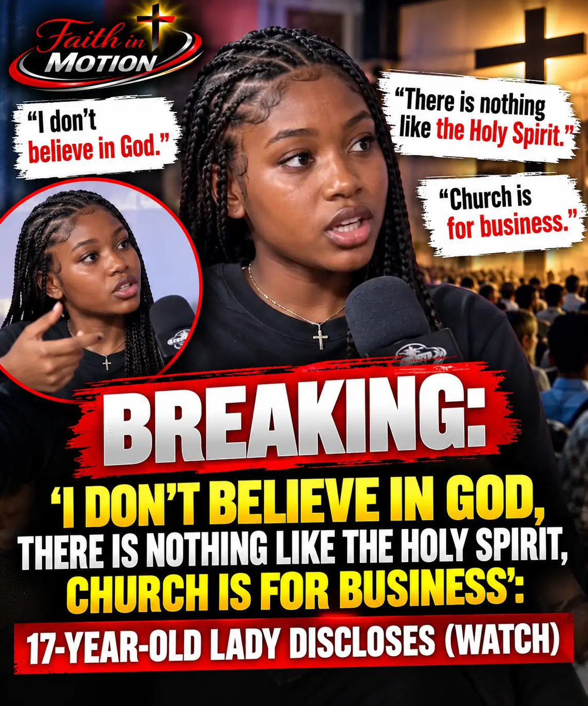"I DON’T BELIEVE IN GOD OR THE HOLY SPIRIT” — 17-YEAR-OLD NIGERIAN GIRL’S COMMENTS SPARK DEBATE ABOU...