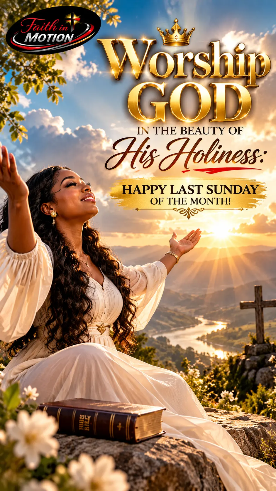 ✨ THIS LAST SUNDAY WILL NOT BE YOUR LAST TESTIMONY! 🙏🔥
“Worship the Lord in the beauty of holine...
