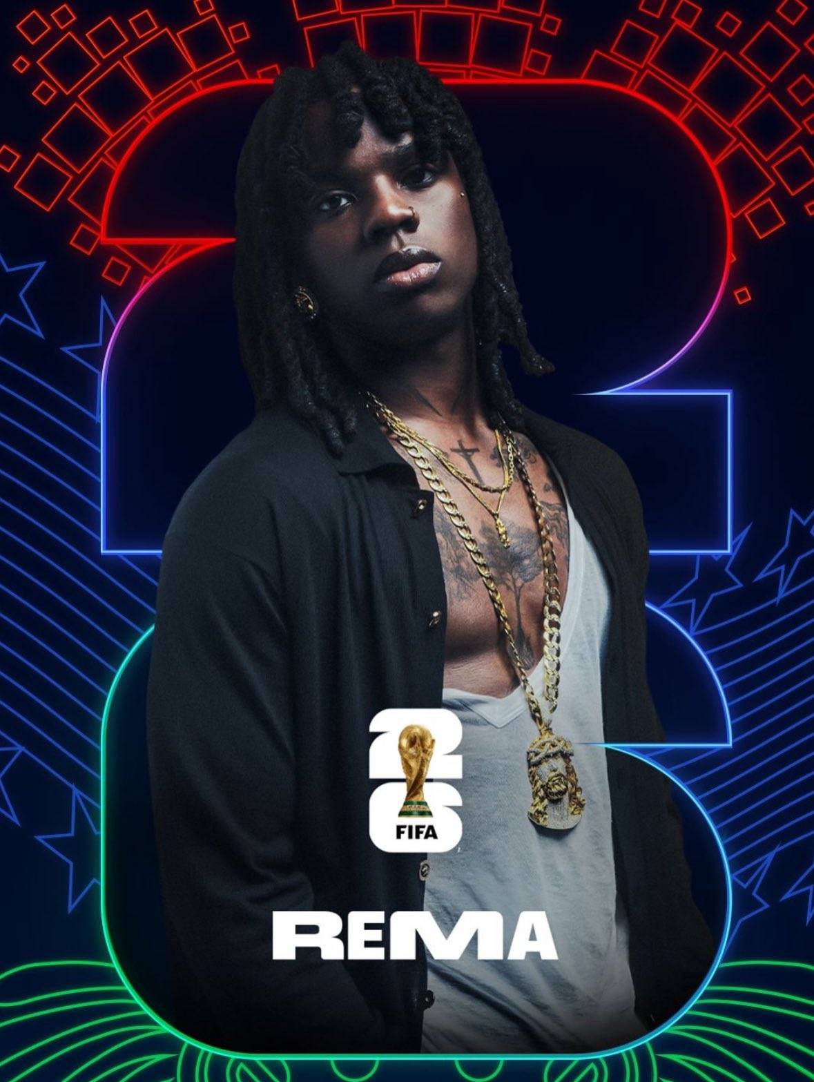 Nigerian #Afrobeats superstar Rema is confirmed to perform at the #WorldCup2026 opening ceremony in...