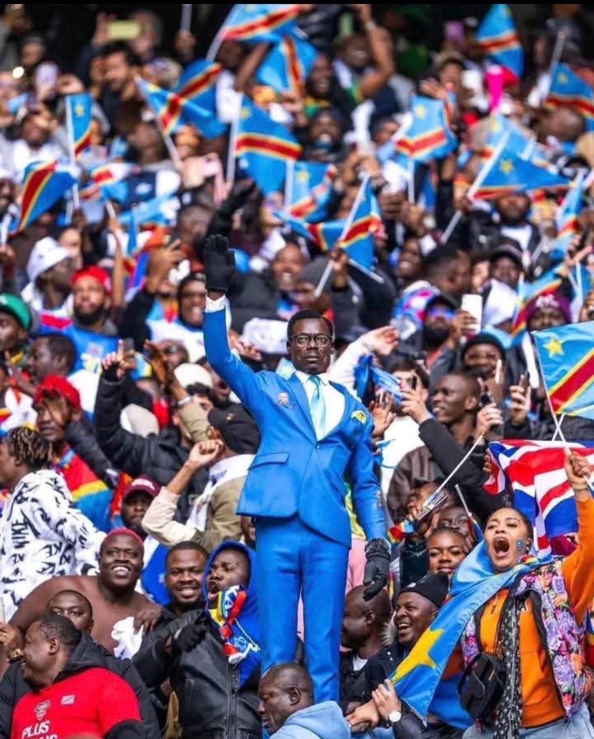 ⚽🎉 Wonderful news: In a remarkable gesture, the legendary DR Congo fan Michel Nkuka Mboladinga, kn...