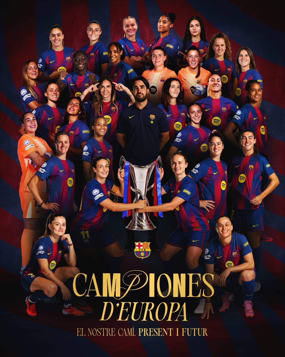Barcelona defeated the record-holders OL Lyonnes 4-0 in Oslo to win their fourth UEFA Women’s Champ...