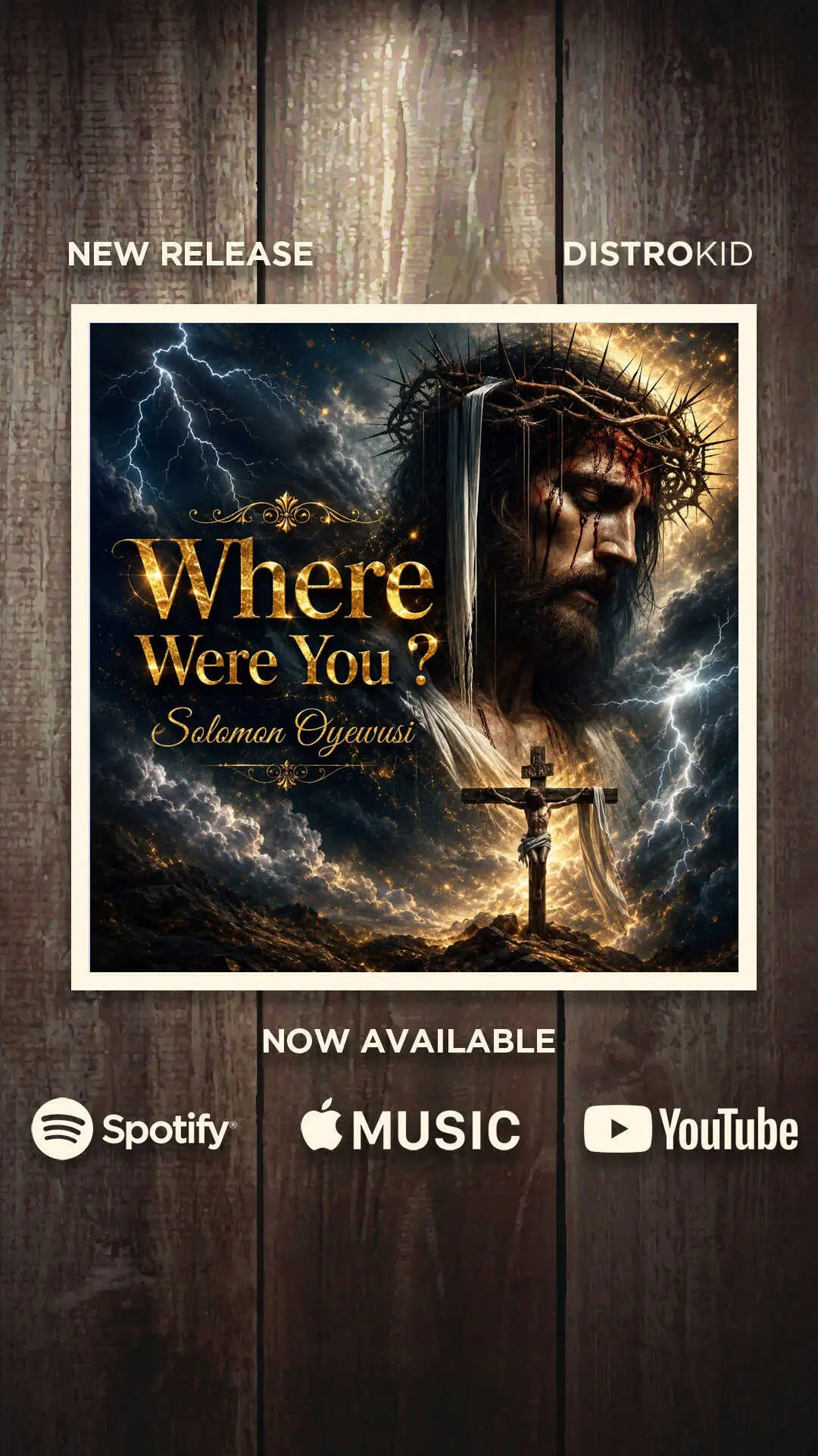 My new single now streaming guys
The Professor was wrong about God
Streaming here.Listen and be Ble...