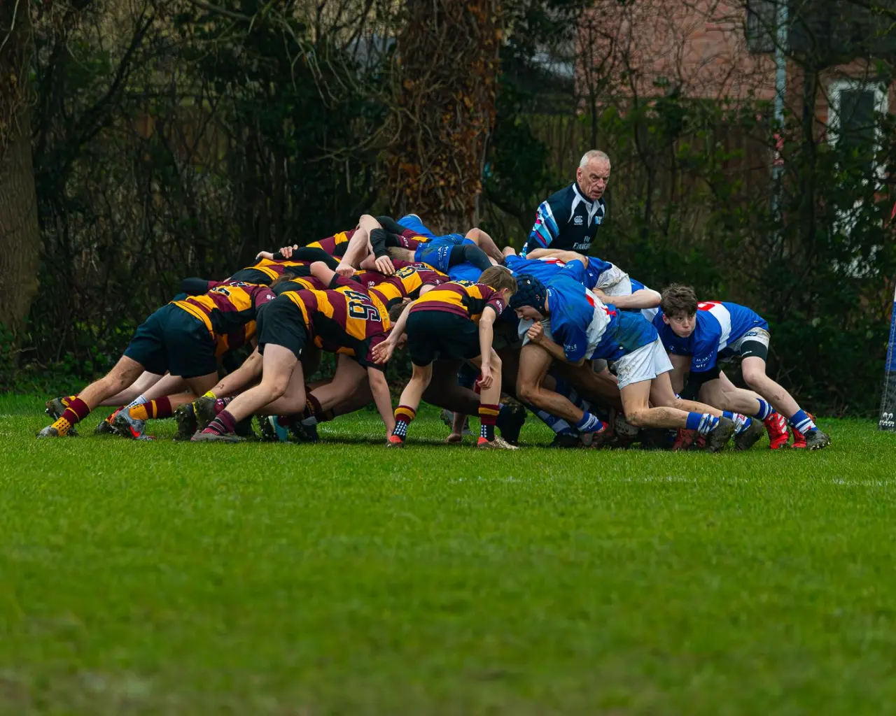 That's my boy 💙 number 9 🏉