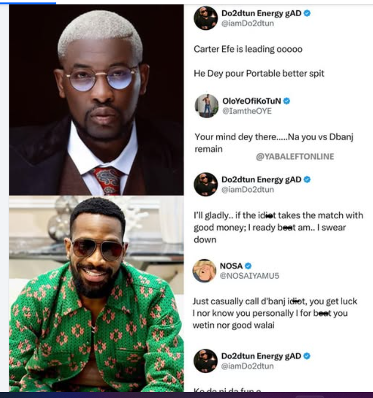 “I’m ready to beat D'banj if he takes the match with good money" - OAP Dotun declares following Cart...