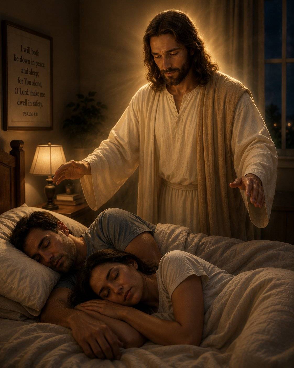 Do not be afraid why you sleep God is watching over you ๐๐