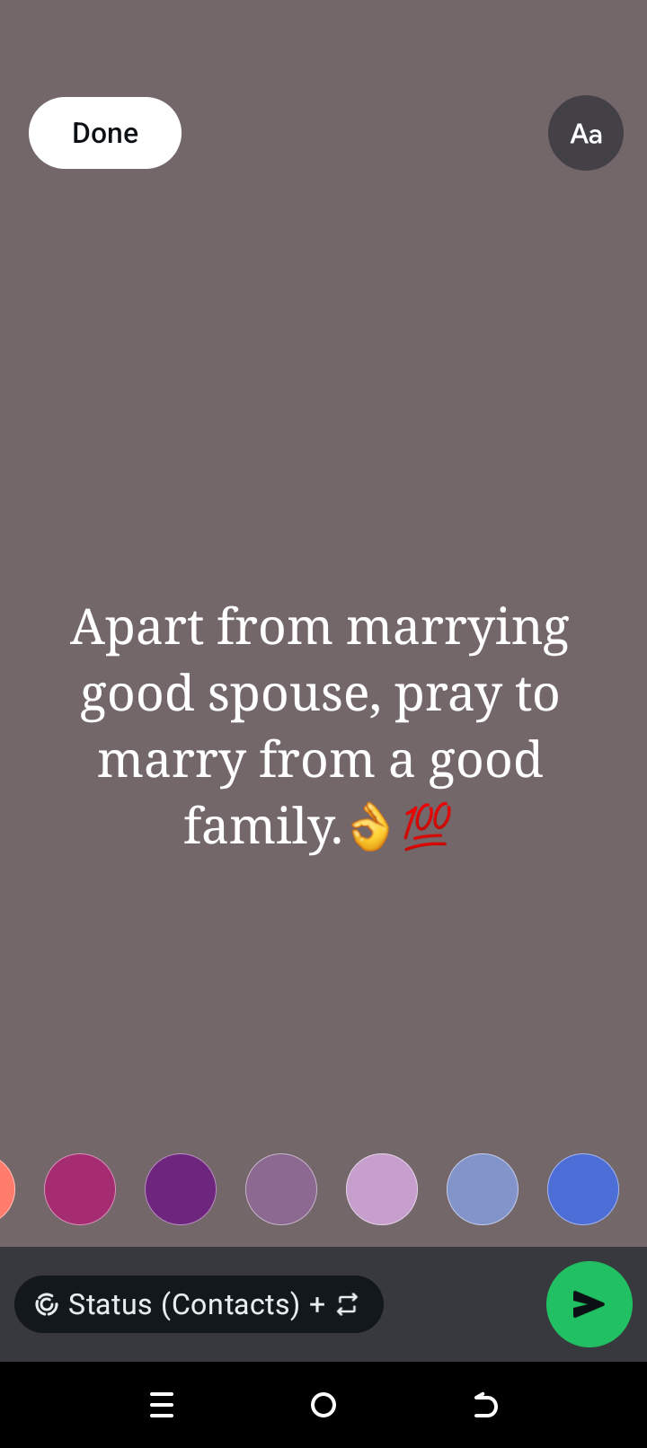 It's very important ✅