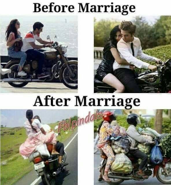 After marriage na excess load 🤣🤣🤣