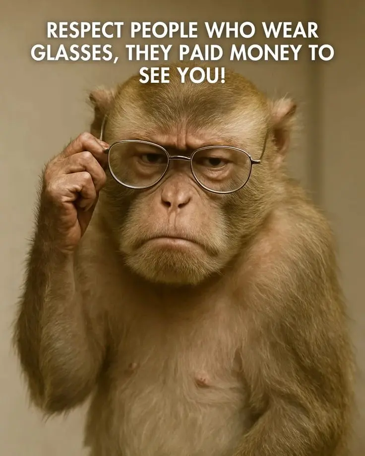 ABEG, RESPECT PEOPLE WEY DEY WEAR EYEGLASSES! 🤓😂
We didn’t wear these glasses for fashion o… we s...