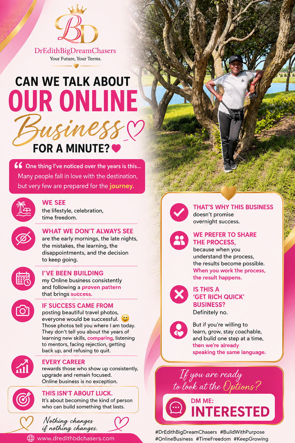 “Dr. Edith, tell me the truth… Will I really succeed in this Online business?”
That’s one of the m...