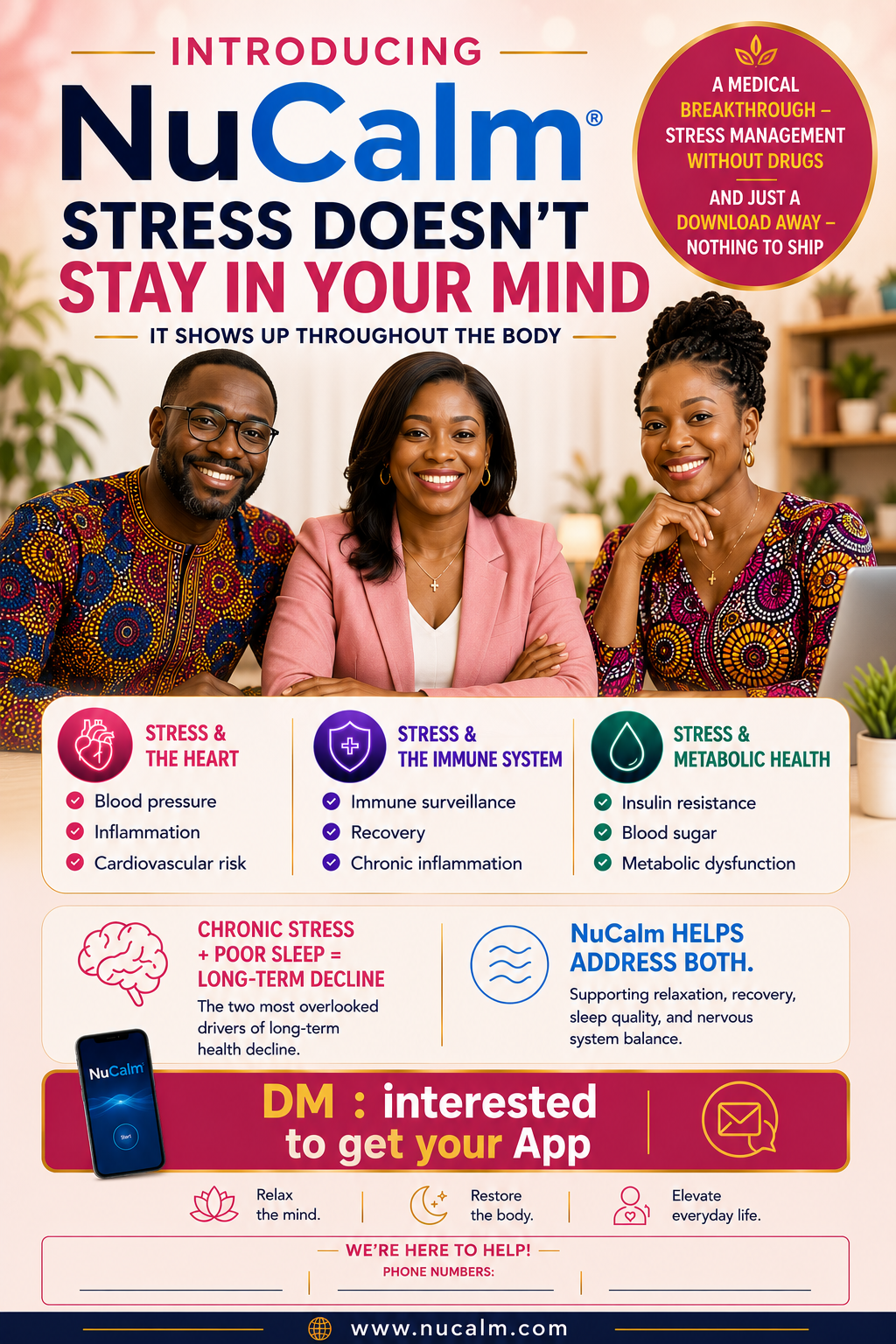 Stress is expensive… but managing it doesn’t have to be.
Poor sleep, constant stress, and mental ov...