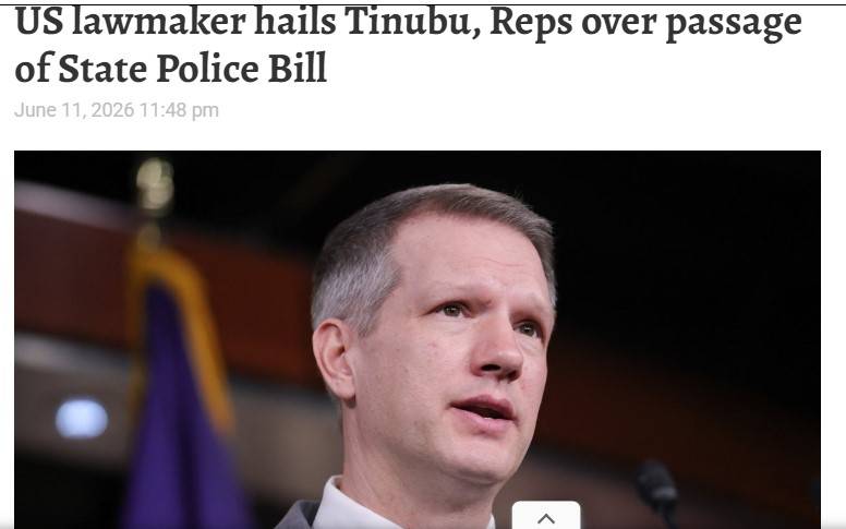 Your Excellency Esteemed United States lawmaker, Representative Riley Moore, 240 million Nigerians t...