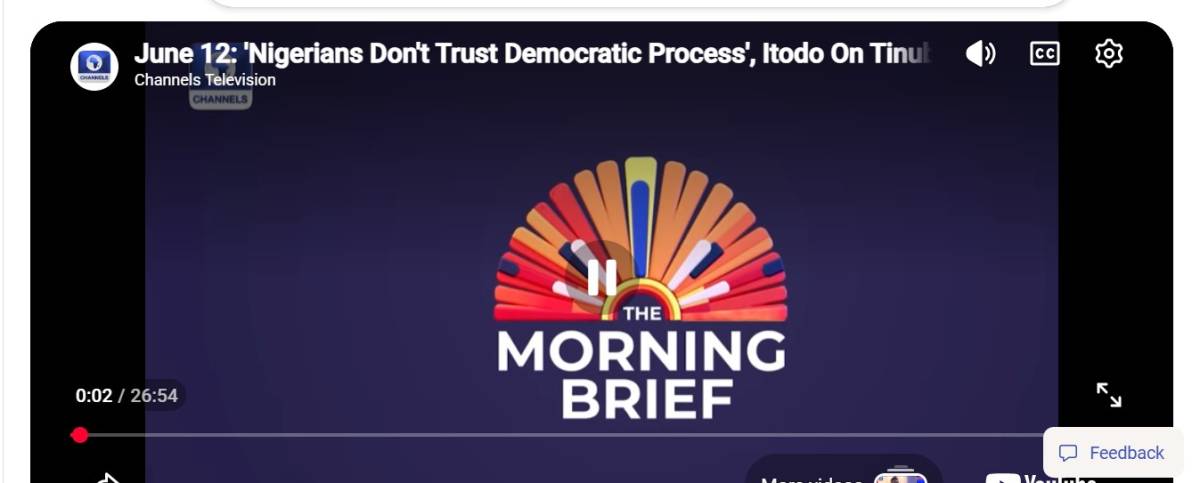 Your Excellencies President Tinubu, Opposition Leaders, Independent Candidates, Judiciary, EFCC, Pol...