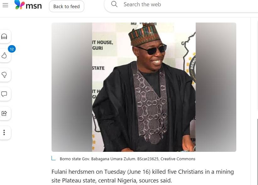 Respectfully we beg to differ both Christians/Muslims kidnapped in NE Nigeria, others slain in plate...