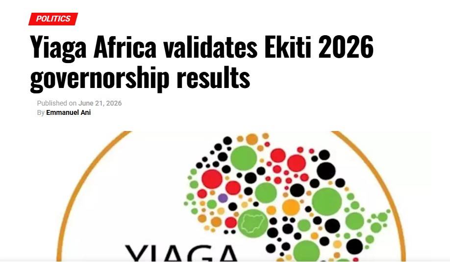 Nigeria’s elections — including those in Ekiti State — use manual, hand counting of ballots at polli...