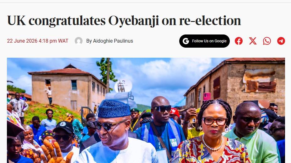 Your Excellencies 240 million Nigerians are writing to express our concerns regarding the United Kin...