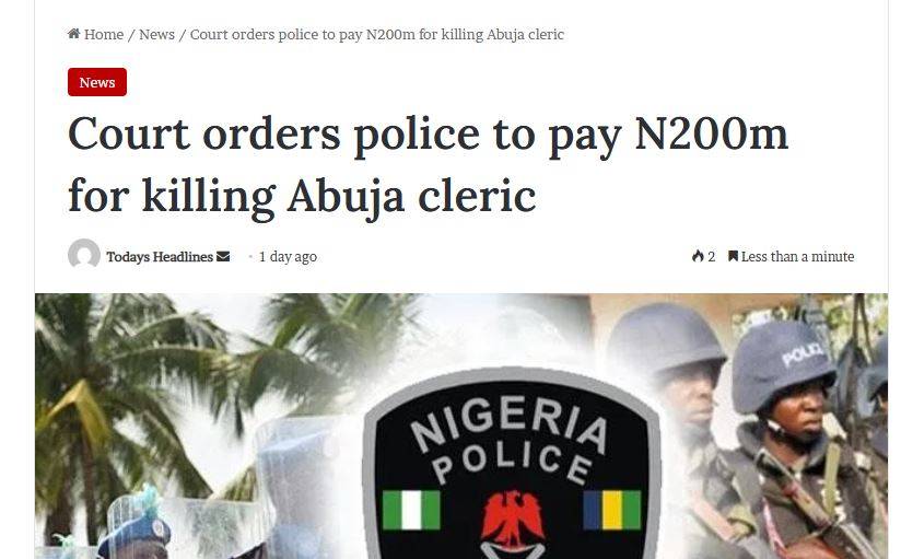 Respectfully sirs call for immediate resignation and accountability to protect 240 million Nigerians...