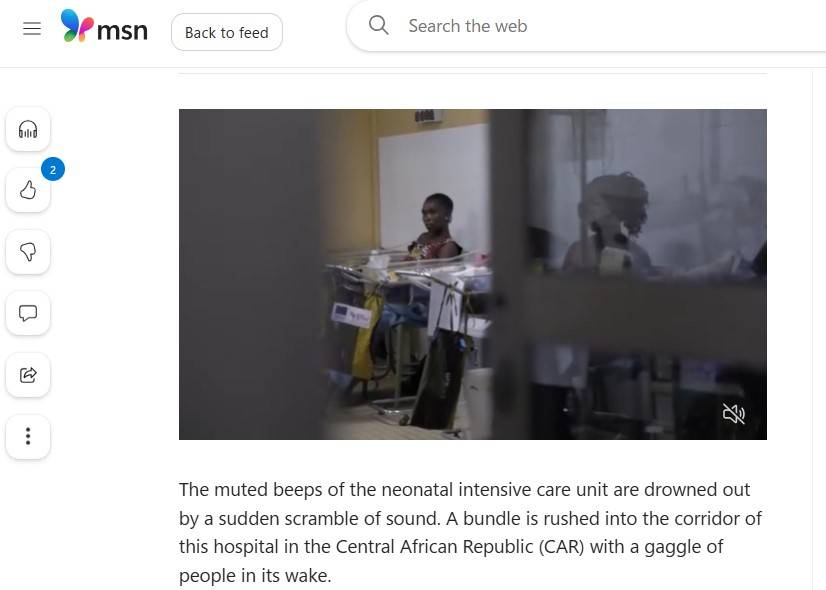 Inside the worst places on earth to give birth story by Bel Trew .All credit goes to the writer no p...