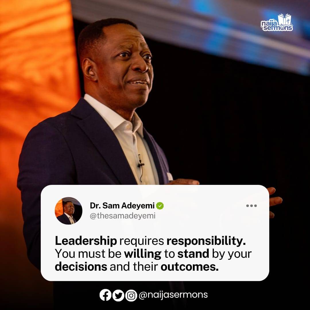 That's the responsibility of a Father .