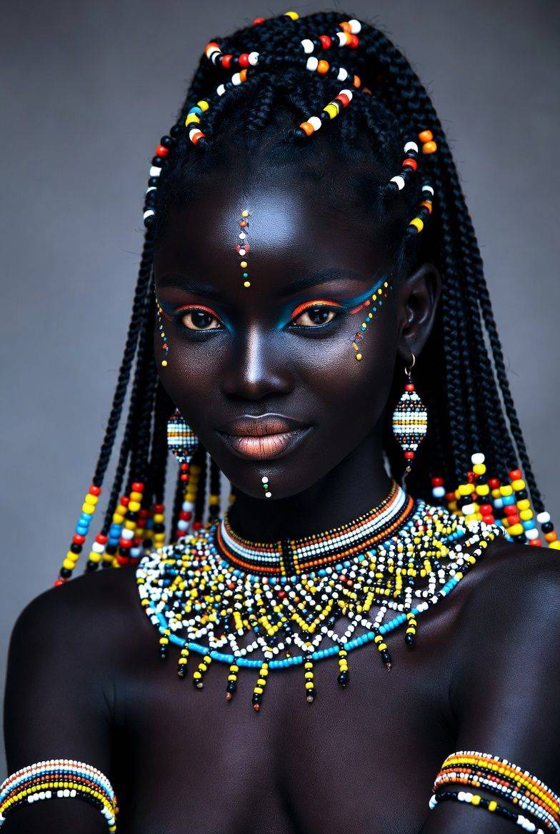 Crown made of culture, face painted in power ๐#BourgeonAilog @followers