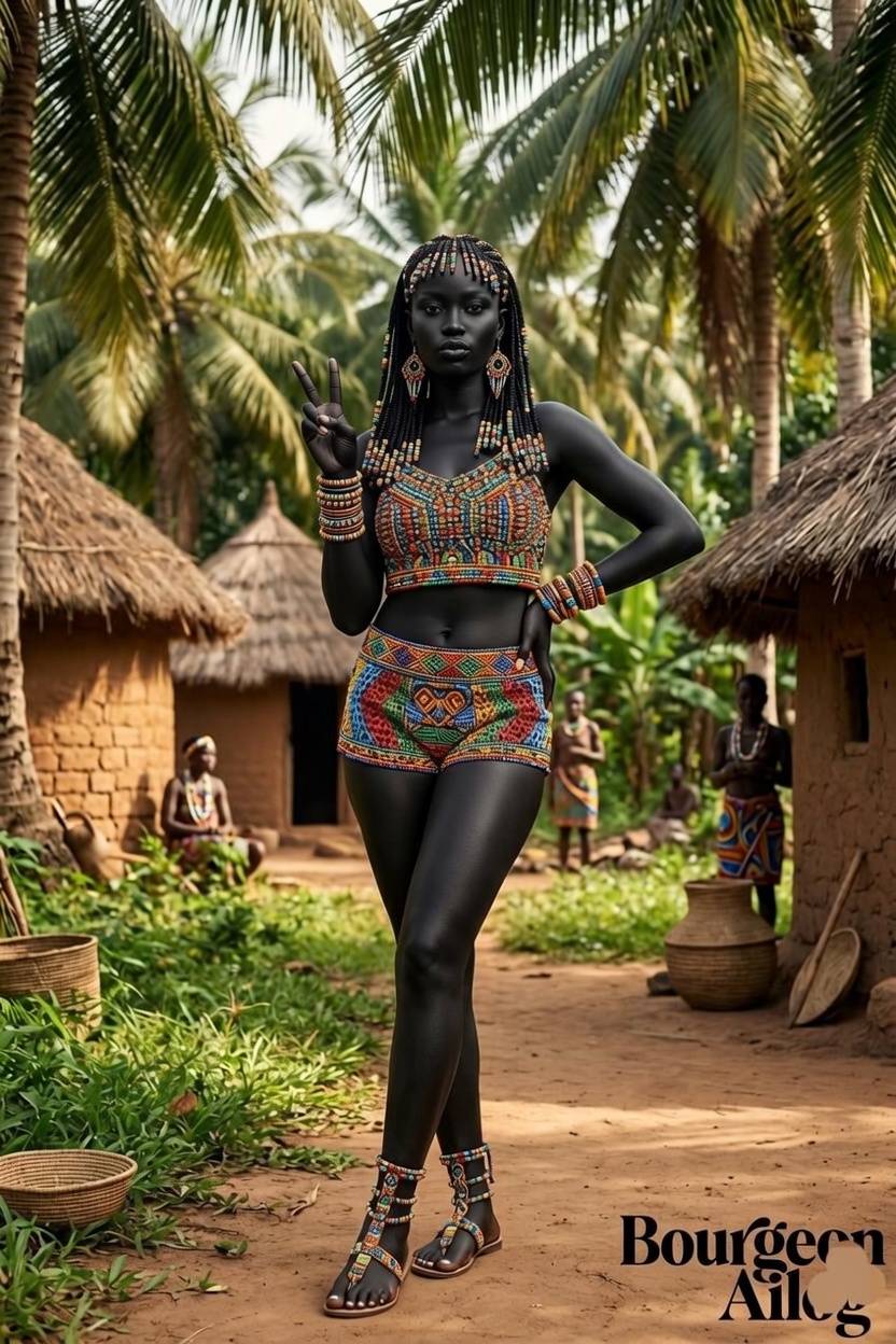 ✨ Peace, Power & Pride ✨
Village roots, runway energy. ✌🏾🌍
(Or the shorter fire version: “Cultur...