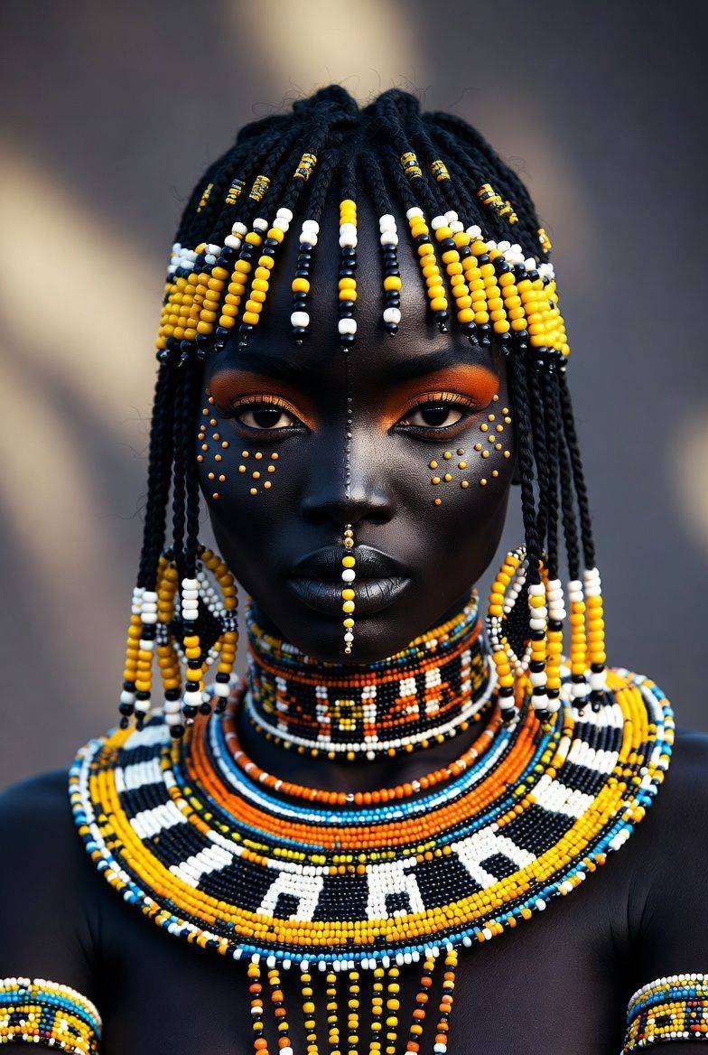 Melanin, beads, and unapologetic power. This is what queens look like. ✨ #BourgeonAilog @followers