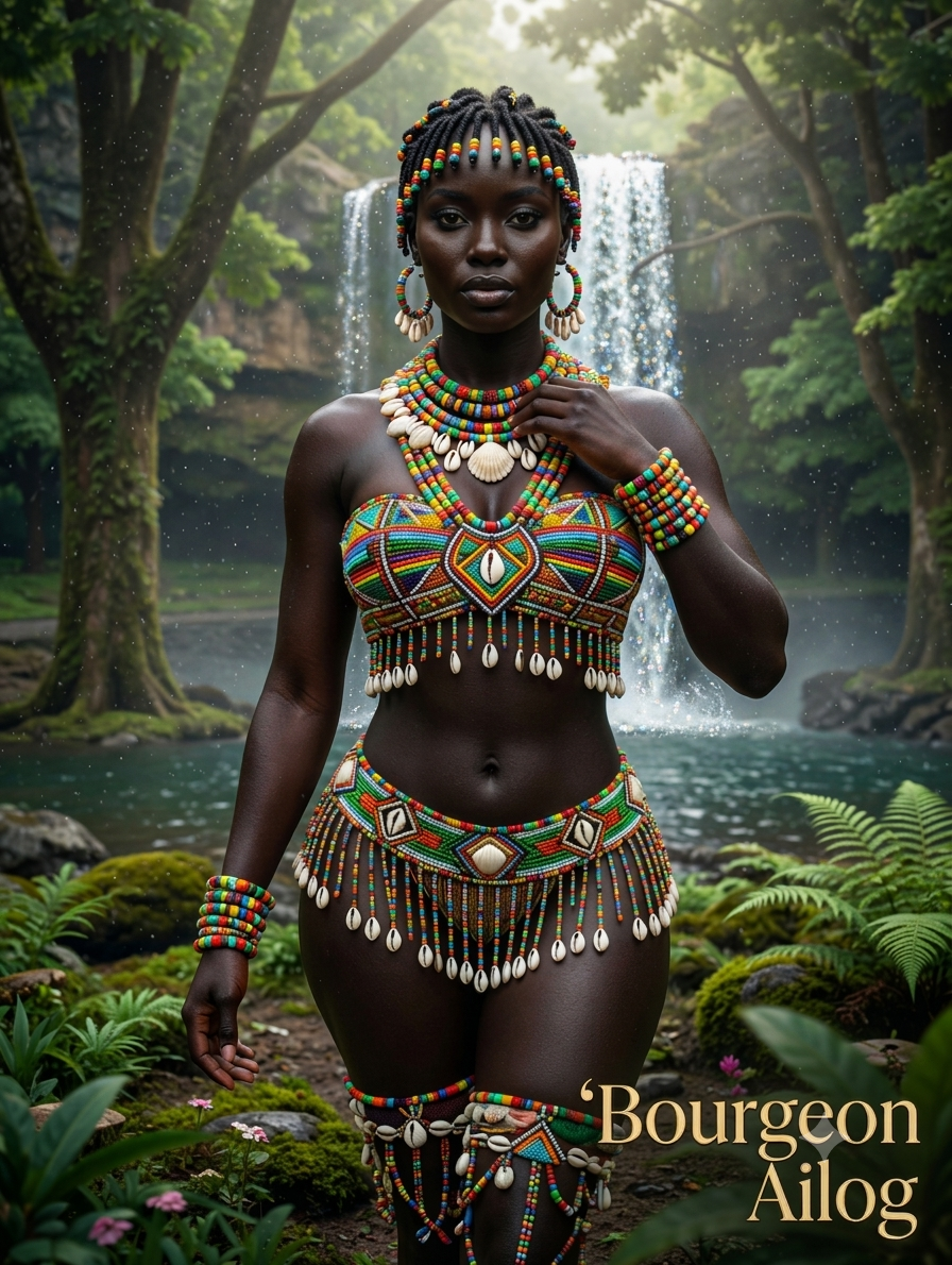 Natural elegance in her natural element. πΏπ βA rainforest queen, crowned by the mist.#BourgeonAilo...