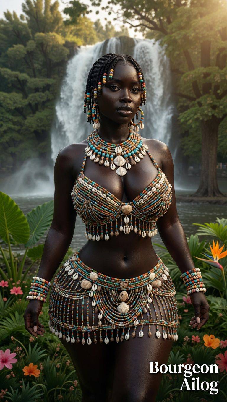 Rain-kissed royalty, dripping in heritage and unapologetic power. ๐๐ง๏ธ #BourgeonAilog @followers
