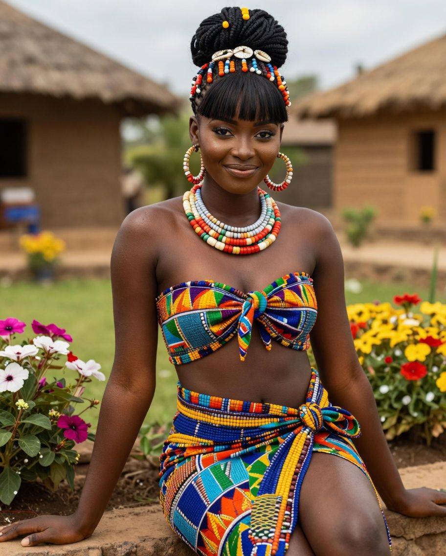 Rooted in heritage, styled for the modern world. ✨🌍 Ancestral energy, contemporary vibe.#Bourgeon...