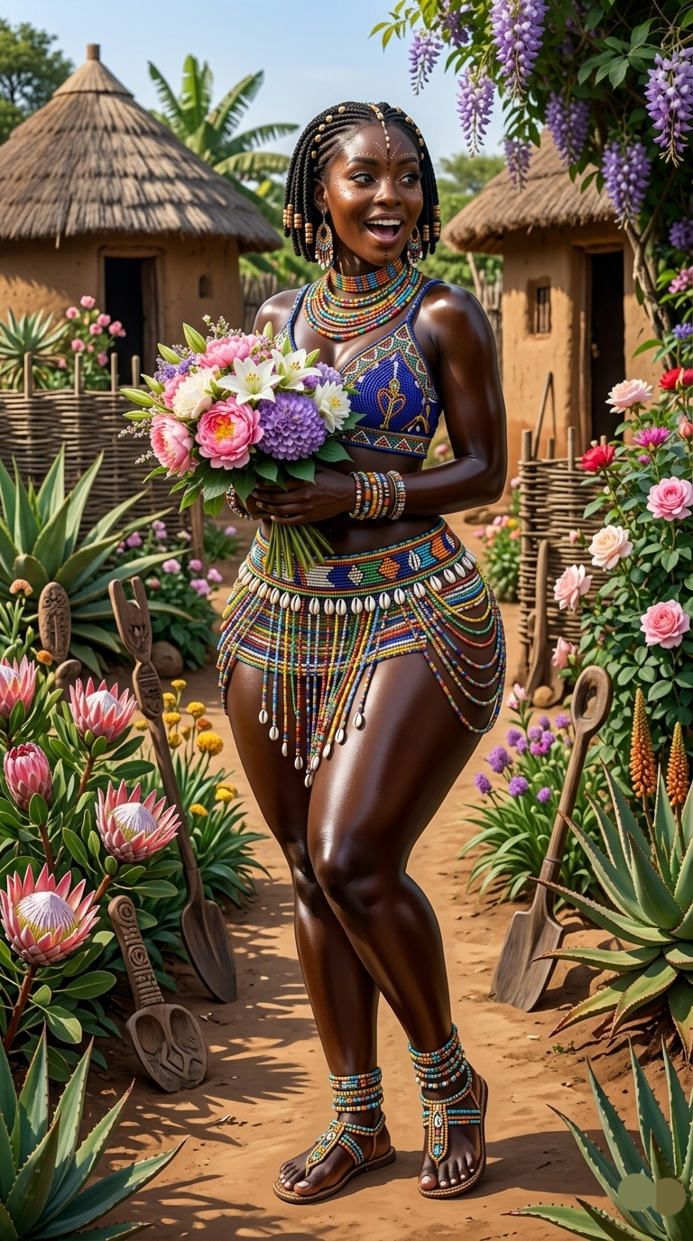 The garden is beautiful, but she’s the one making everything glow. 🌺✨#BourgeonAilog @followers