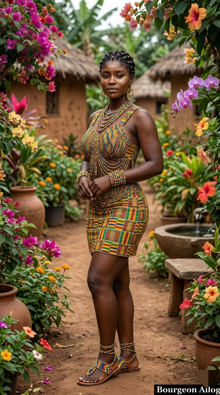 Even the flowers are turning their heads. 🌺✨​Serving looks and local charm. 😉 #BourgeonAilog @fol...