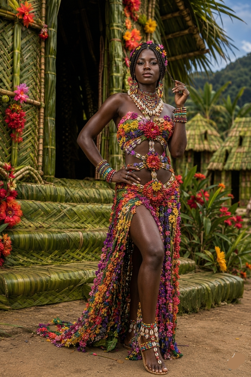 Tropical heat ain’t got nothing on me… but you might 😏🌺
Come closer… the flowers aren’t the only t...