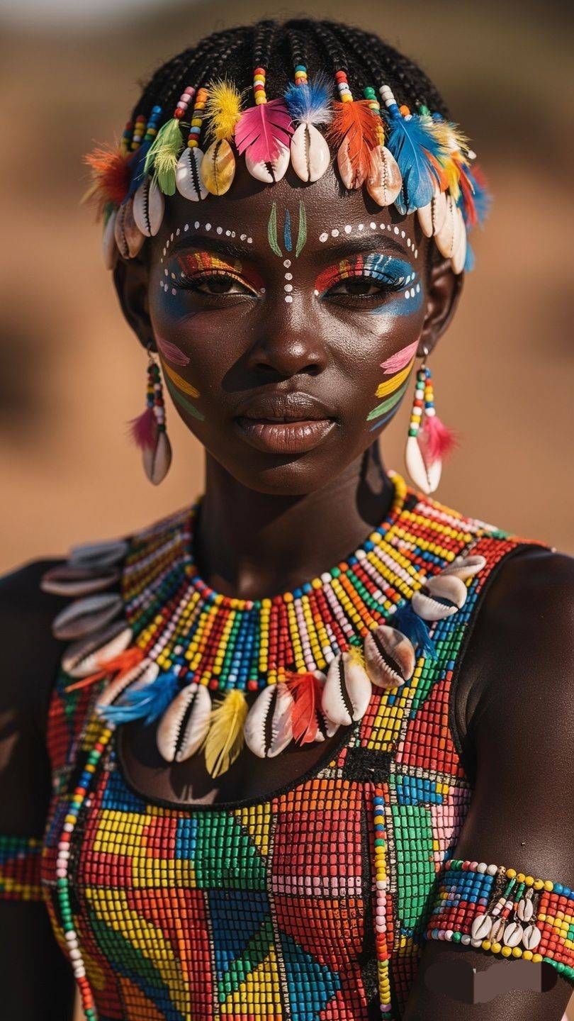 Those eyes are dangerous... one look and I'm already planning our future under the African sun ๐โจ...