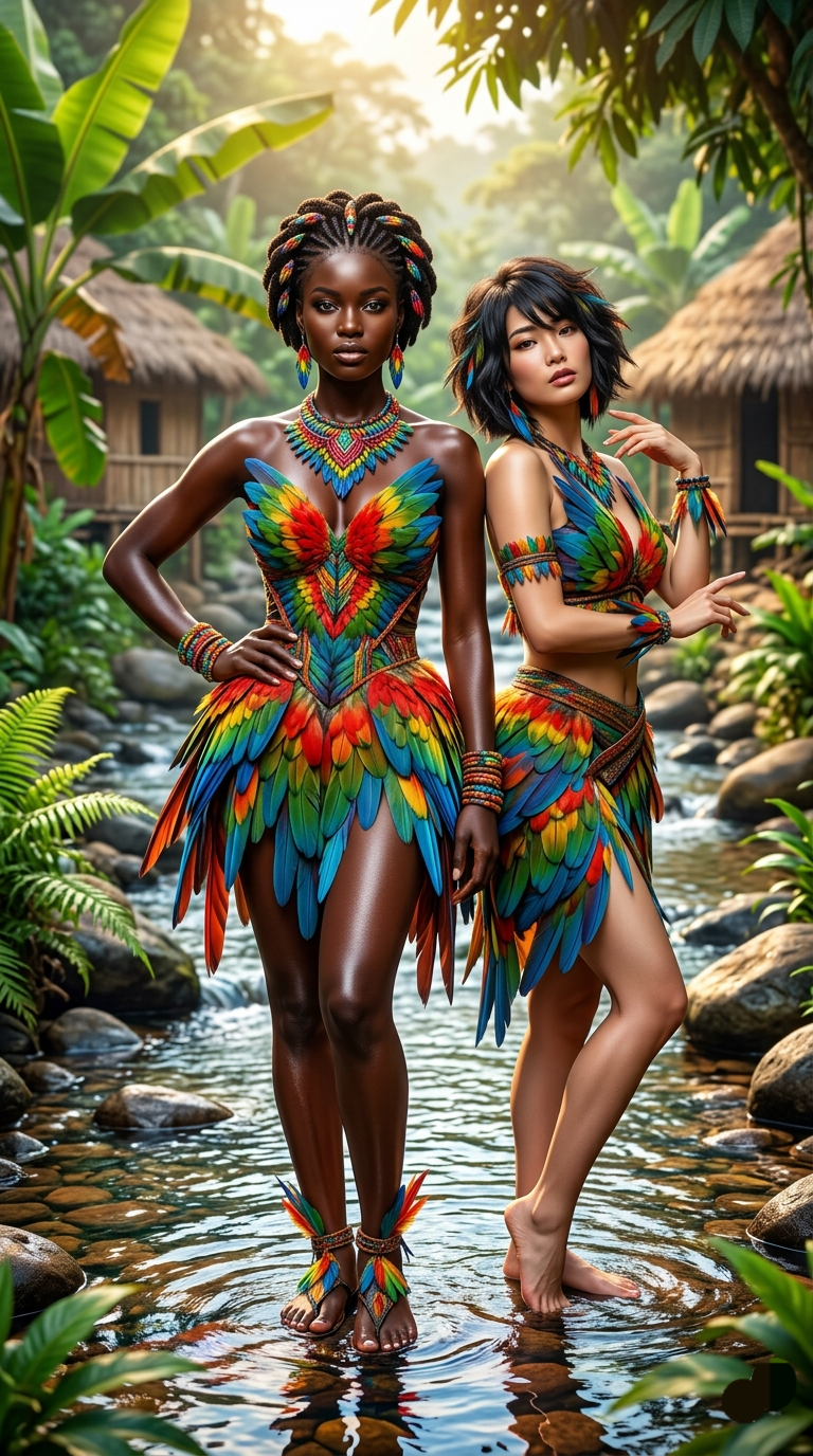 These feathers might be colorful… but they’ve got nothing on the heat we’re bringing to this river...