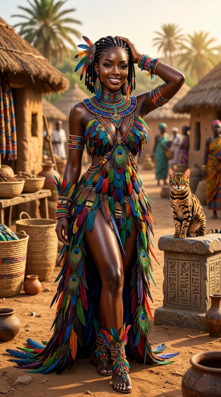 Peacock feathered attire sparking up unwanted desires ๐คค ๐ #bourgeonailog @followers