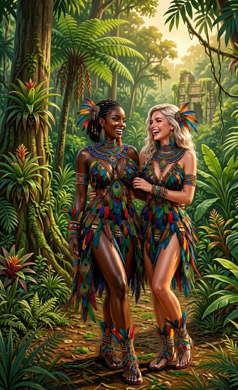 Lost in the jungle, but honestly? I think I found exactly what I was looking for. ๐๐ฟ #BourgeonAilo...