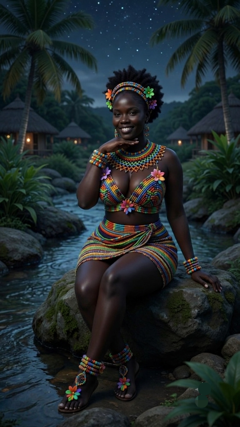 Island goddess vibes only... but baby, I'd trade the whole beach just to get lost in that smile ๐โจ...