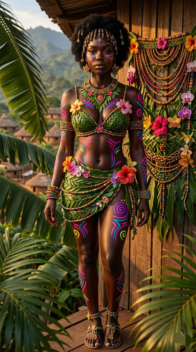 This body paint is the only thing I’m wearing today… think you could handle the heat? 🌴😈 #Bourgeon...