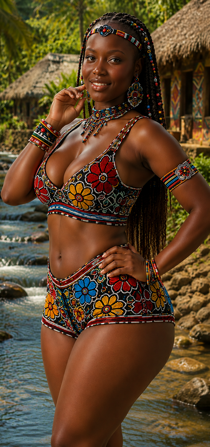 Beaded, bold, and ready for you to notice. ๐โจ#BourgeonAilog @followers