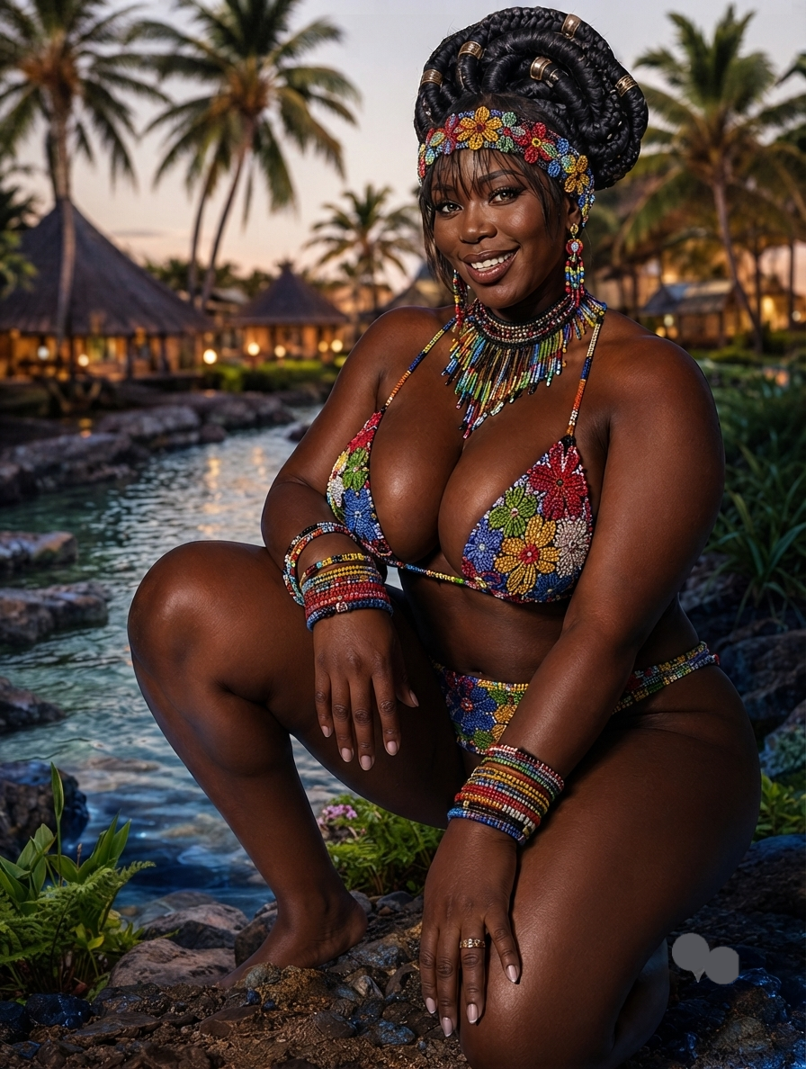 Tropical state of mind:
Just me, the breeze, and enough sparkle to light up your evening ✨️ 🎶 💛...