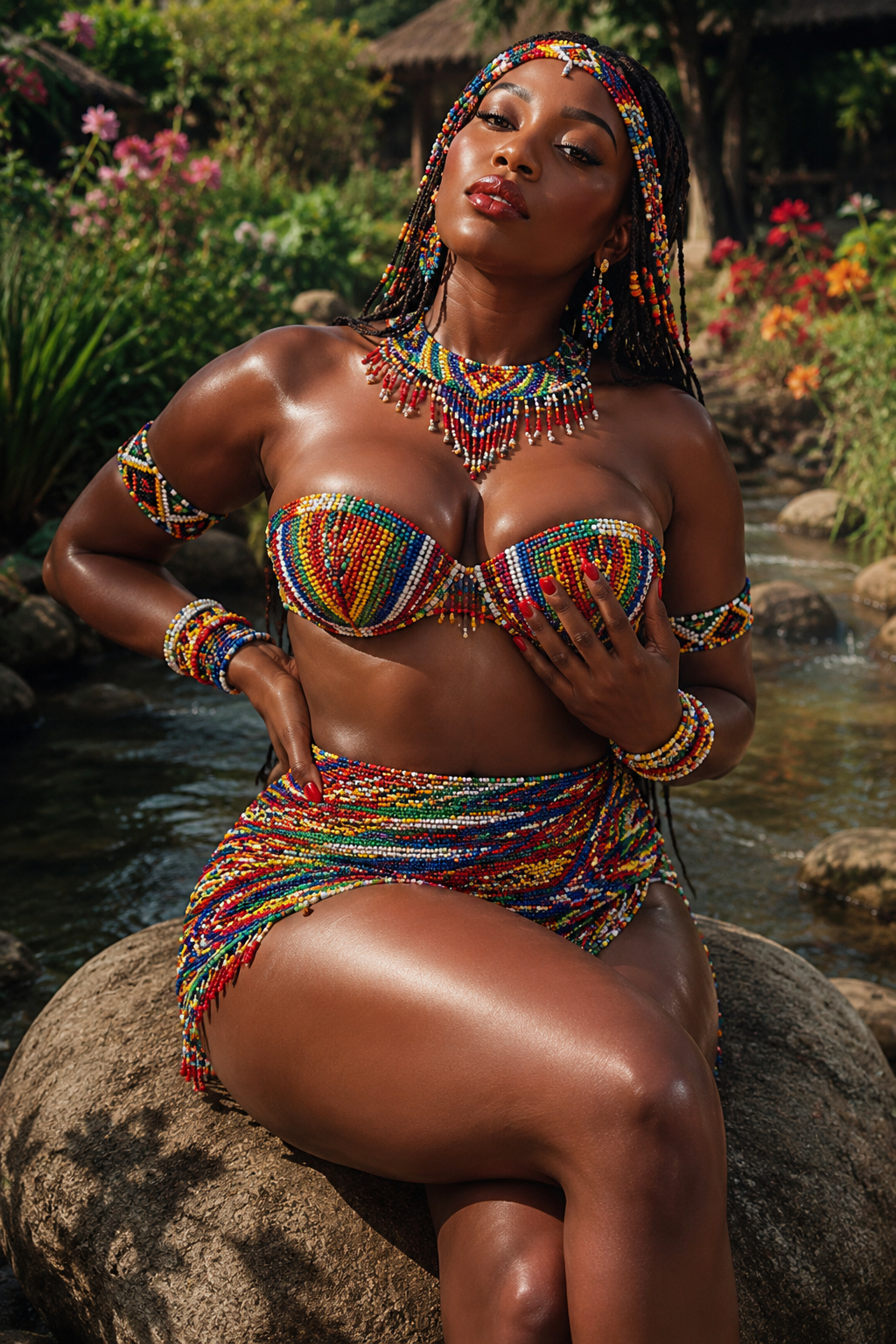 Channeling the sun in every bead. You like what you see? ✨#BourgeonAilog @followers