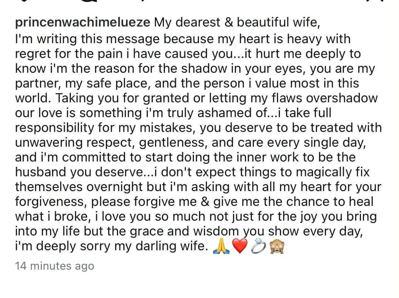 In whatever you do please don't put mouth in husband and wife mata ๐๐๐๐ oya make una enter insid...