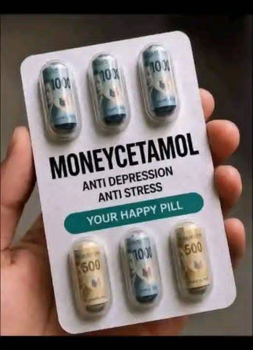 Money don’t bring happiness…
ME: If your own money dey bring you sadness, give me ooo 😂…. let me...