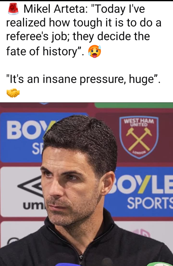 Do refs really decide fate of history?